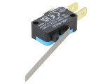 Micro&icirc;ntrerupător EMAS SNAP ACTION 6A 250VAC SPDT cu manetă Poz: 2