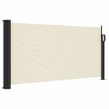 Cumpara ieftin Copertina laterala retractabila, crem, 100x500 cm