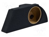 Carcasă difuzor MDF neagră 250mm BASSER