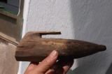 Teaca de cute pentru coasa,lucrata manual din lemn., Cufar, Baroc, 1800 - 1899, General