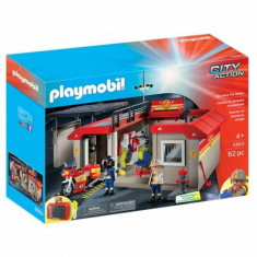Stație de pompieri portabilă Playmobil 5663