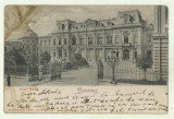 Cp Bucuresti : Palatul Regal - circulata 1904, timbru, Fotografie