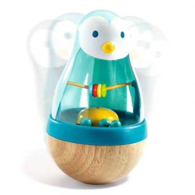 Jucarie bebe Roly Pingui, Djeco foto