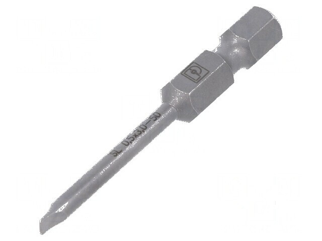 Capăt şurubelniţă plată 3,0x0,5mm 50mm