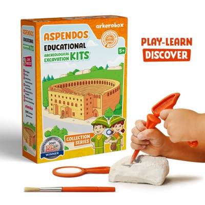 Arkerobox - Set arheologic educational si puzzle 3D, Aspendos foto