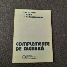 Complemente de Algebra ION D.ION RF1/1