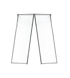 Plasa Tantari Magnetica Usa 160x230cm, Protectie Insecte, Montare Usoara, Negru
