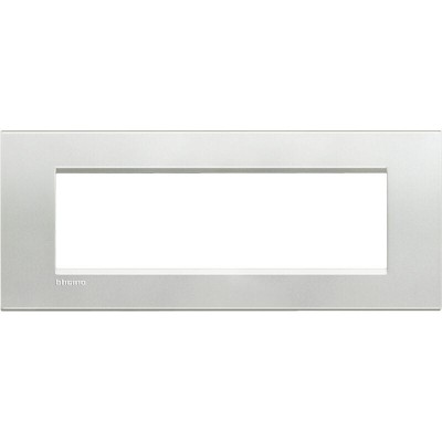 Rama Ornament 7M metal Living Light Bticino Argintiu LNA4807AG foto