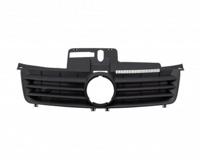 Grila radiator Vw Polo (9N) Hatchback 2001-2005 , neagra , masca fata intre faruri , 6q0853651c Kft Auto foto