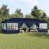 Cort pentru Petreceri Albastru, Alb 800 x 400 x 266 cm