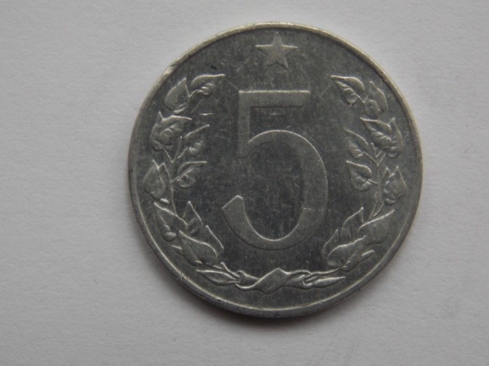5 HALERU 1953 CEHOSLOVACIA