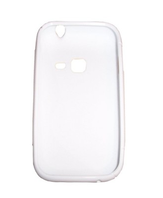 Husa silicon S-case alba pentru Samsung Galaxy Ace Duos S6802 foto