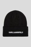 Karl Lagerfeld căciulă K/ESSENTIAL culoarea negru, A3W33143