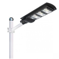 Lampa solara Stradala, Jortan, proiector LED 180w acumulator intern + Suport foto