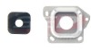Geam Camera cu Rama Samsung Galaxy A3 A300F Alb