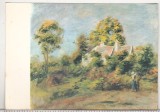 Bnk cp Renoir - Peisaj cu figuri - Muzeul de Arta al RSR - vedere necirculata