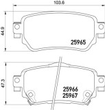 BREMBO P 56 098 PRIME LINE set placute frana,frana disc