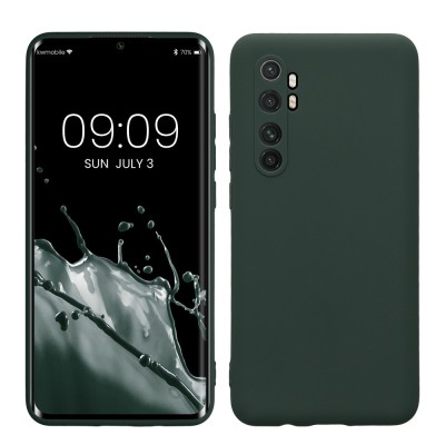 Husa pentru Xiaomi Mi Note 10 Lite, Silicon, Verde, 52443.169 foto