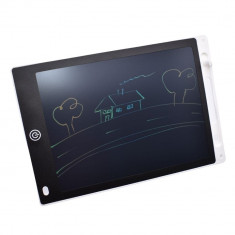 Tableta grafica LCD pentru copii scris si desenat Alba