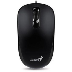Mouse Genius cu fir, optic, DX110, 1000dpi, negru, plug and play, PS2