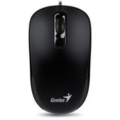 Mouse Genius cu fir, optic, DX110, 1000dpi, negru, plug and play, PS2