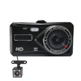 Camera auto dubla, Full HD , HDR, meniu ROMANA, 170 grade, touch, 32GB, Double, Wide