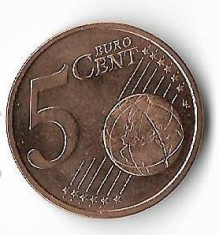 Moneda 5 eurocent 2014 - Andorra foto