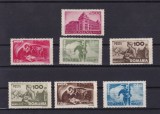 ROMANIA 1945 LP 174 MUNCA P.T.T. SERIE MNH, Nestampilat