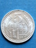 Moneda Romania 5 lei 1978 aUNC -Luciu de batere