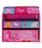 Organizator cu 6 Compartimente Peppa Pig