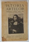 ISTORIA ARTELOR de ST. BALDOVIN , EDITIA I , INTERBELICA