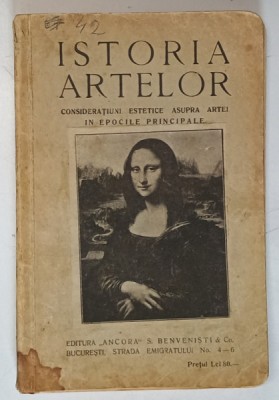 ISTORIA ARTELOR de ST. BALDOVIN , EDITIA I , INTERBELICA foto