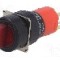 Comutator rotativ, 2 pozitii, ONPOW - LAS1Y-11X/2/JC/R