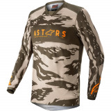 Cumpara ieftin Tricou cross/enduro/atv Alpinestars Racer Tactical, maro/camo, marime S