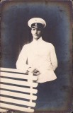 HST P691 Poză bărbat &icirc;n uniformă rusească țaristă 1916