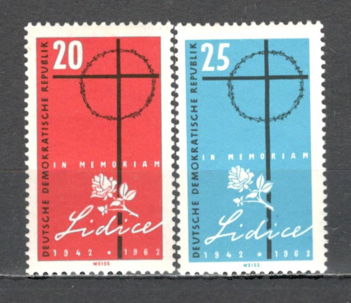 D.D.R.1962 20 ani masacrul de la Lidice SD.112