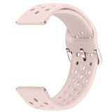 Cumpara ieftin Curea din silicon, compatibila Samsung Galaxy Watch Active 2, telescoape Quick Release, Roz, Very Dream