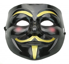 Masca Guy Fawkes negru foto