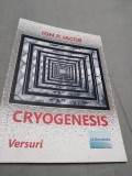 CRYOGENESIS-ION P.IACOB/ AUTOGRAFUL AUTORULUI /2019/NOUA
