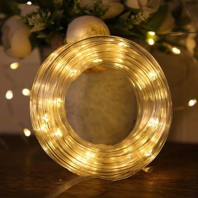 Instalatie tip perdea, lumina calda, 4 m lungime, 3 inaltime, 8 jocuri de lumini foto