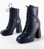 Cumpara ieftin Botine dama Neros Bleumarin