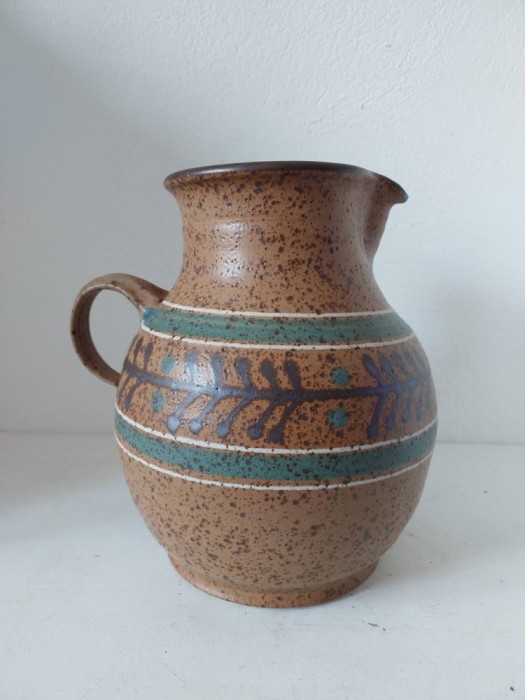 Ulcior ceramic rustic &ndash; Topferei Massem&uuml;hle Wagner, handgemalt, 21 cm
