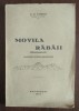 C. D. Vasiliu dedicație - Movila Răb&acirc;ii: contribuții istorico-arheologice (1933)
