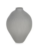 Cumpara ieftin Vaza flori sticla gri Lyder &Oslash;17x22h