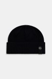 Armani Exchange căciulă din amestec de l&acirc;nă culoarea negru, XM001532 AF10348