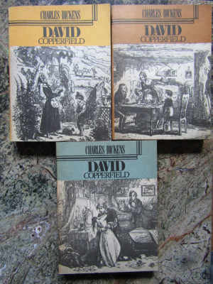 CHARLES DICKENS - DAVID COPPERFIELD ( 3 VOLUME ) foto