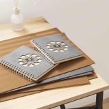 vidaXL Panouri Decor 12 pcs Gri beton 30 x 42 x 0.3 cm Lemn compozit