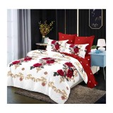 Cumpara ieftin Lenjerie de Pat Bumbac Finet 6 Piese cu Elastic - DNA305