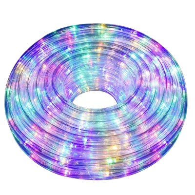 Furtun LED multicolor R11, 10 metri, 8 jocuri de lumini foto