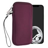 Husa universala pentru telefon, XL - 6.8&quot;, Neopren, Violet, 46188.4.114, Kwmobile